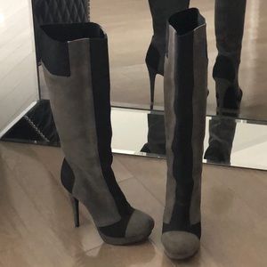 Knee High Suede Boots